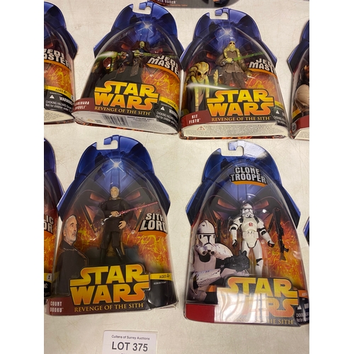 246 - 18 x Star Wars Revenge of the Sith sealed figure packs