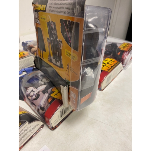 246 - 18 x Star Wars Revenge of the Sith sealed figure packs