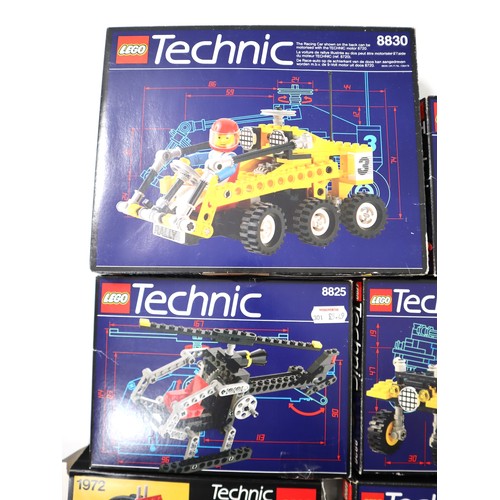 291 - Lego Technic - A collection of 1980/90's sets including 8830 Rally 6-Wheeler, 8815, 8826, 8024, , 19... 