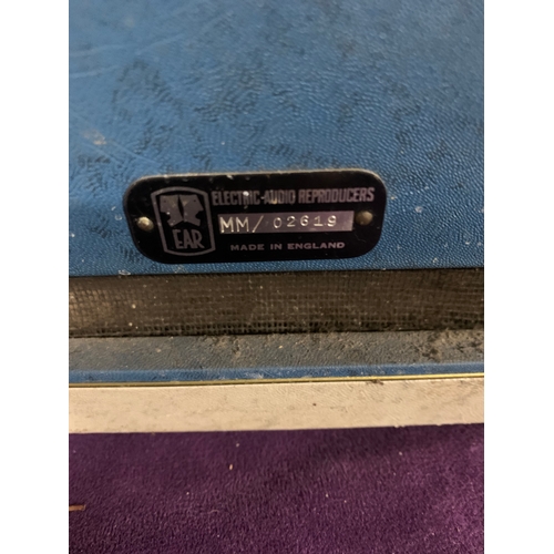 449 - A vintage collection of 2 Turn tables and reel to reel tape recorders including EAR Record player, E... 