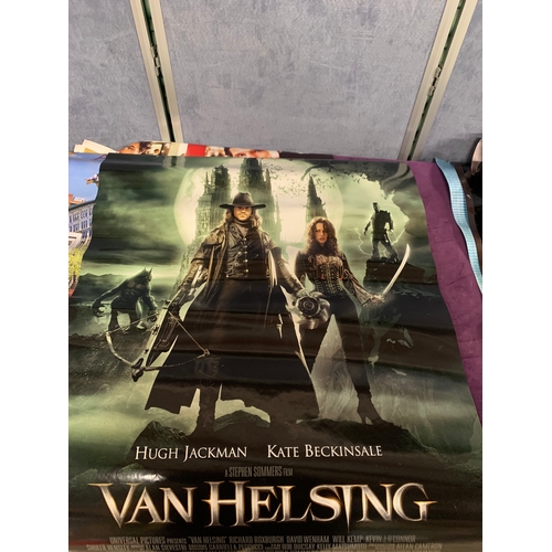 450 - A large collection of movie posters Including Sky captain and the world of tomorrow, Dawn of the Dea... 