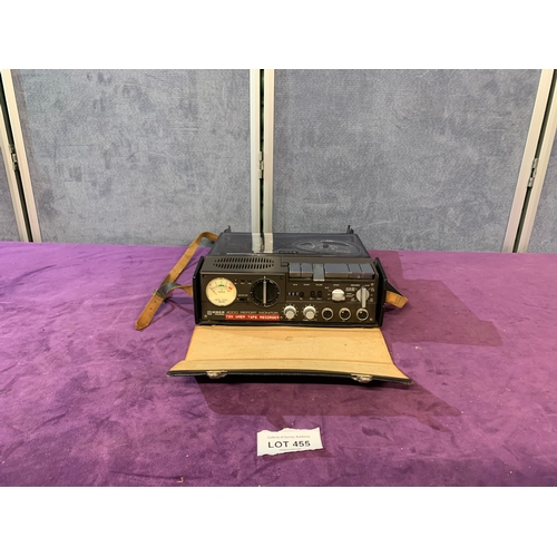 455 - Vintage Uher 4000 report monitor reel-to-reel tape recorder. German made half track recorder used by... 