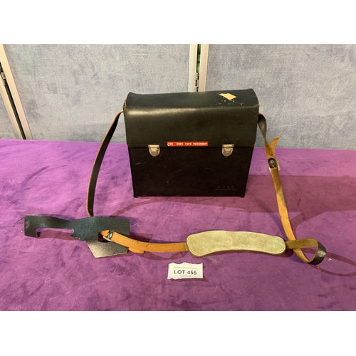 455 - Vintage Uher 4000 report monitor reel-to-reel tape recorder. German made half track recorder used by... 