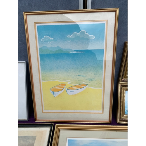 541 - A Quantity of Seaside related Prints