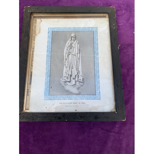 544 - A Collection of 7 framed prints including Religious themes and a signed Bebe Daniels photograph