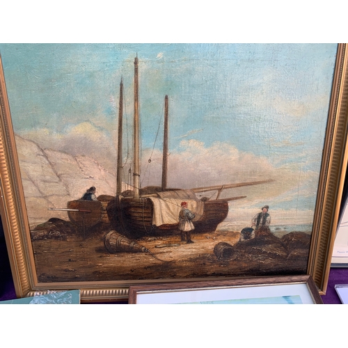 546 - A Large collection of Miscellaneous art pieces including prints, posters and sketches.