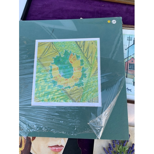 546 - A Large collection of Miscellaneous art pieces including prints, posters and sketches.