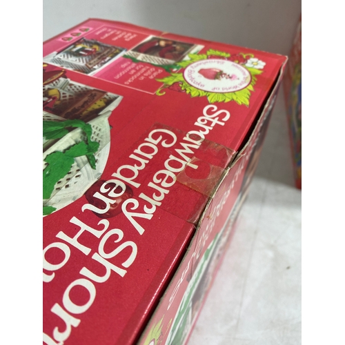 200 - A Collection of Strawberry Shortcake toys in original boxes by Kenner includes Strawberry Shortcake ... 