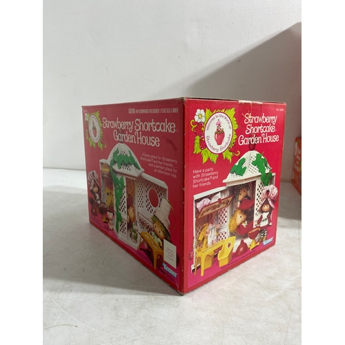 200 - A Collection of Strawberry Shortcake toys in original boxes by Kenner includes Strawberry Shortcake ... 
