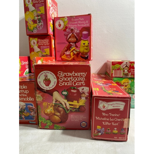 200 - A Collection of Strawberry Shortcake toys in original boxes by Kenner includes Strawberry Shortcake ... 