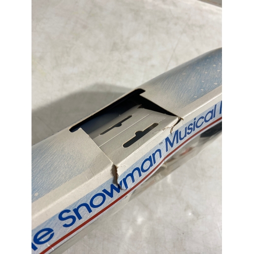 204 - Vintage 1980/90's The Snowman bundle including Three Stockings, Musical Mobile plushie and Two sets ... 