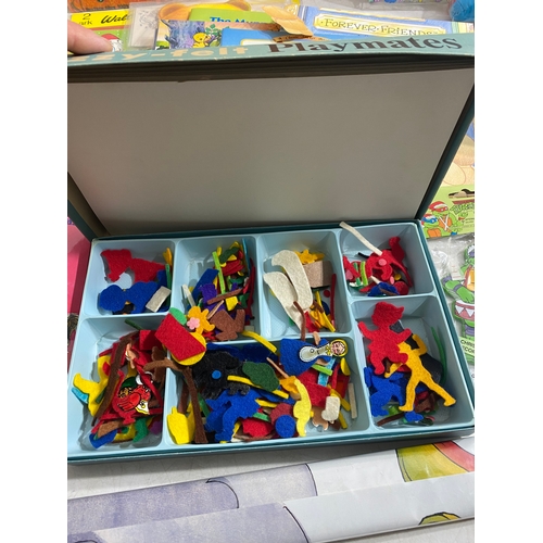 214 - Large collection of Various collectables including Childrens books/Activity books, Carpet play mats,... 