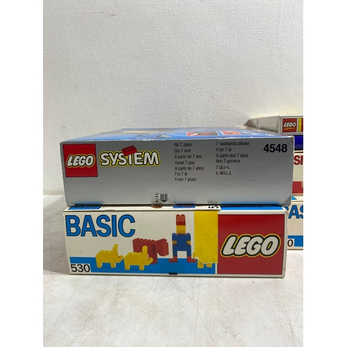 217 - Lego System 4548 Lego Basic sets 520, 530, 310, Lego Accessory packs 814 & 993