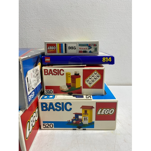 217 - Lego System 4548 Lego Basic sets 520, 530, 310, Lego Accessory packs 814 & 993