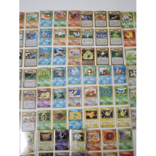 117 - Pokemon (Pocket Monsters) Card Game - A collection of cards from the Original & Neo Series includes ... 