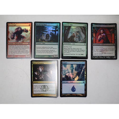 21 - Magic the Gathering - A collection of various cards from Unglued, Magic 2013, Avacyn Restored, Retur... 