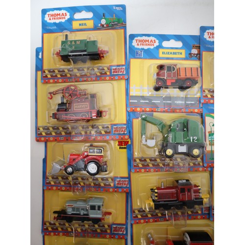 70 - Thomas & Friends by Ertl 2002-2004 - A collection sealed on card Die-Cast engines, vehicles & Mrs Ha... 