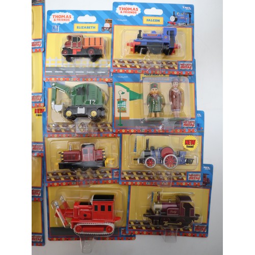 70 - Thomas & Friends by Ertl 2002-2004 - A collection sealed on card Die-Cast engines, vehicles & Mrs Ha... 