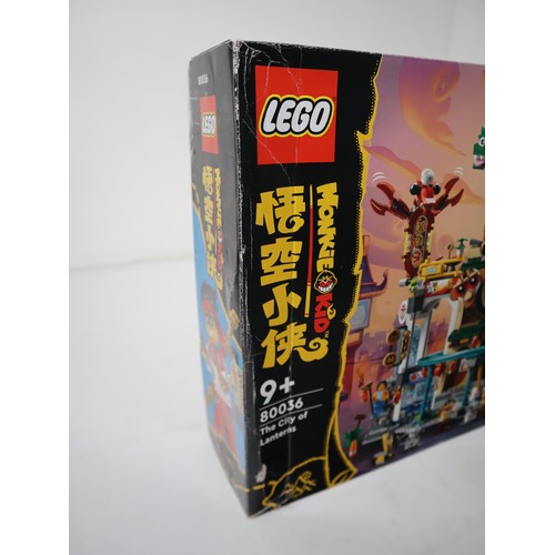 126 - Lego Monkie Kid - 80036 The City of Lanterns - Boxed with instructions /Minifigures