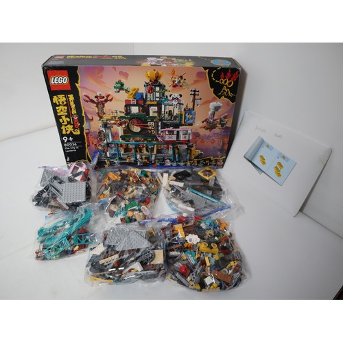 126 - Lego Monkie Kid - 80036 The City of Lanterns - Boxed with instructions /Minifigures