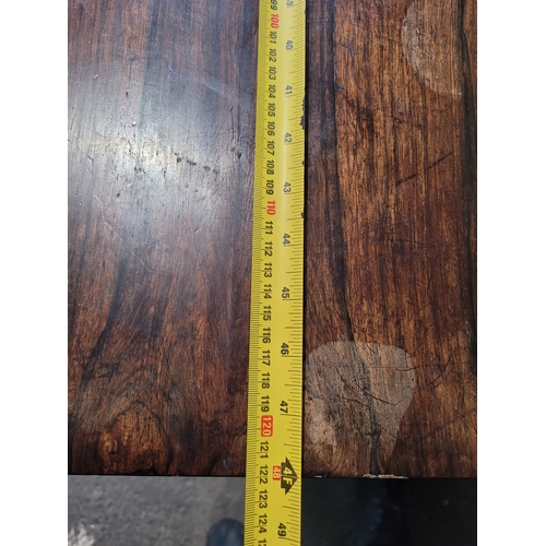 583 - Antique desk with beaded trimming