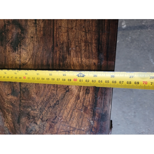 583 - Antique desk with beaded trimming