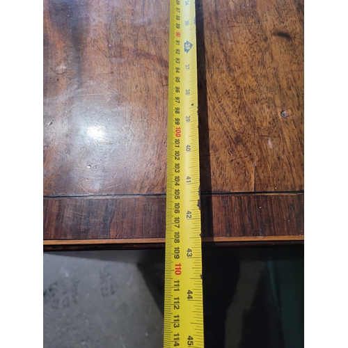 584 - 19th century Mahogany bow front chest of three drawers