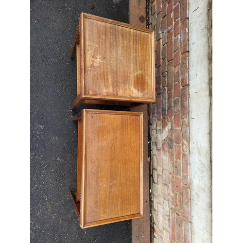 612 - Vintage pair of side tables