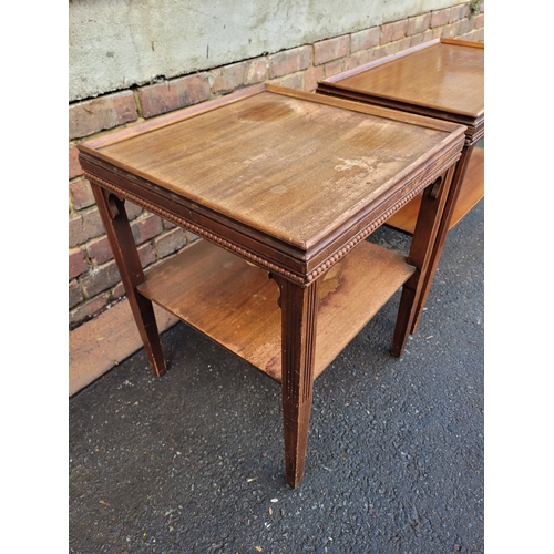 612 - Vintage pair of side tables