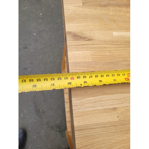 623 - Oak Kitchen trolley