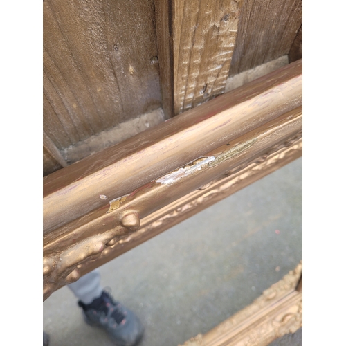 301 - Large Gilt frame mirror