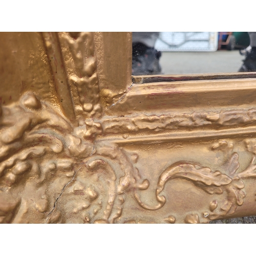 301 - Large Gilt frame mirror