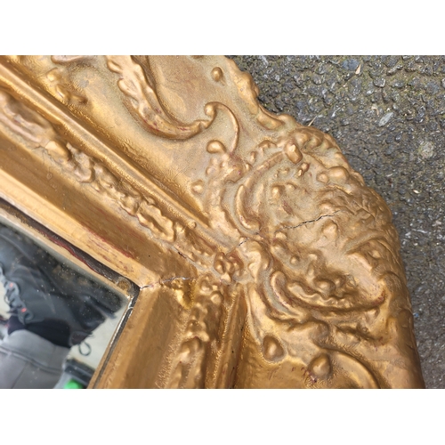 301 - Large Gilt frame mirror