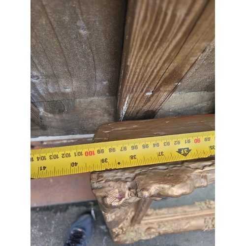 301 - Large Gilt frame mirror