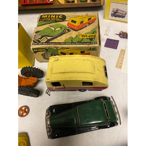 220 - A large collection of assorted vehicles including boxed corgi Juniors set, Corgi Classic Sports Cars... 