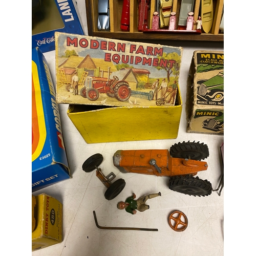 220 - A large collection of assorted vehicles including boxed corgi Juniors set, Corgi Classic Sports Cars... 