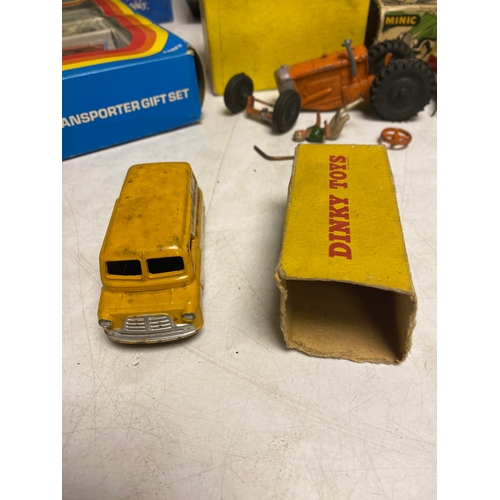 220 - A large collection of assorted vehicles including boxed corgi Juniors set, Corgi Classic Sports Cars... 