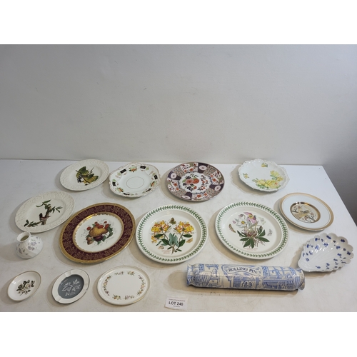 240 - Collection of collectables including Wedgewood, Alfred meakin, the botanic garden and more