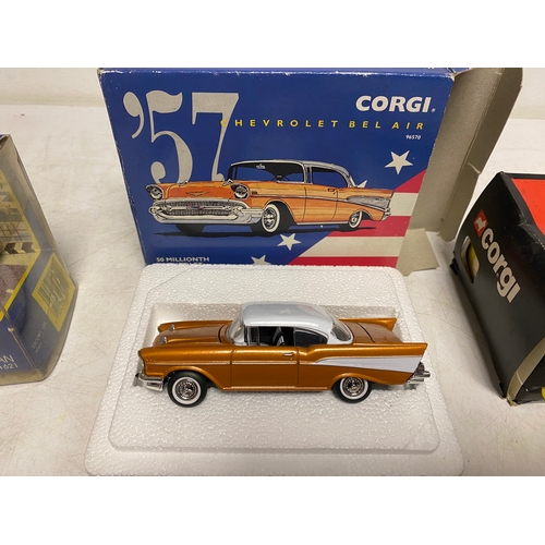 266 - A Selection of Corgi Diecast Vehicles in original packaging including - Corgi Juniors Cars, 72 Merce... 