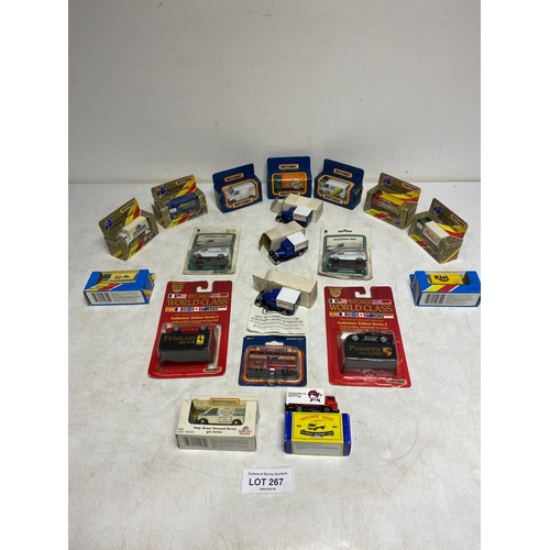 267 - An assortment of Diecast Matchbox vehicles in original packaging. Matchbox cars including 4x Limited... 