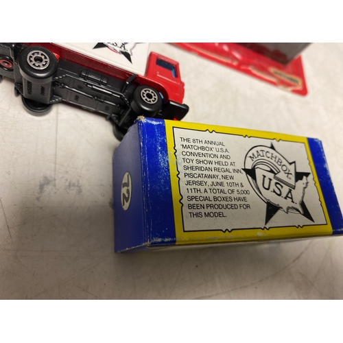 267 - An assortment of Diecast Matchbox vehicles in original packaging. Matchbox cars including 4x Limited... 