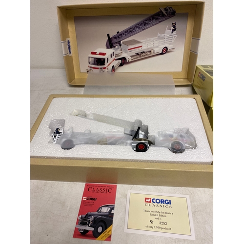 274 - Two Corgi Classics sealed in original tissue packaging, D-Day set of four vehicles, Double Deck Tram... 