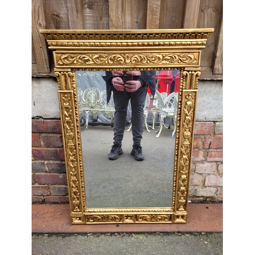 627 - Regency style Gilt frame mirror
