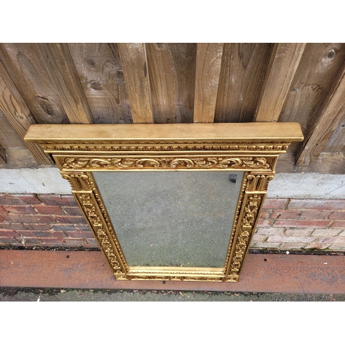 627 - Regency style Gilt frame mirror