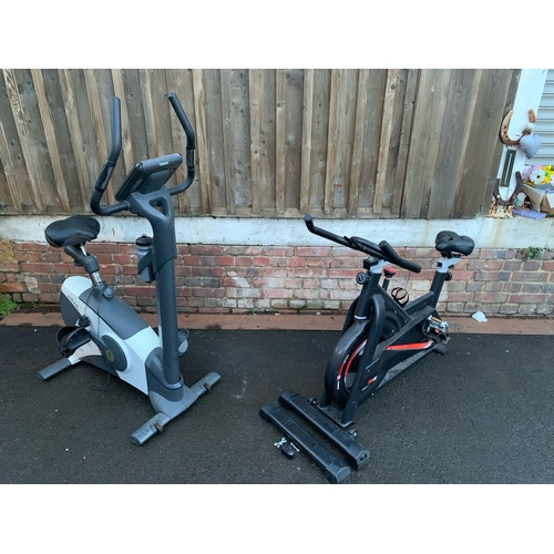 498 - Reebok B5.1 e exercise bike and a FXB Extreme Exercise bike