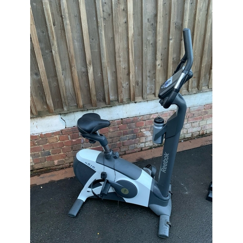 498 - Reebok B5.1 e exercise bike and a FXB Extreme Exercise bike