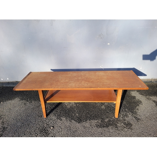 651 - Mid Century Teak coffee table
