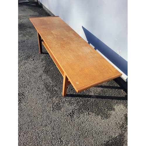 651 - Mid Century Teak coffee table