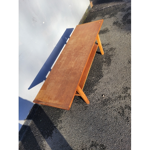 651 - Mid Century Teak coffee table