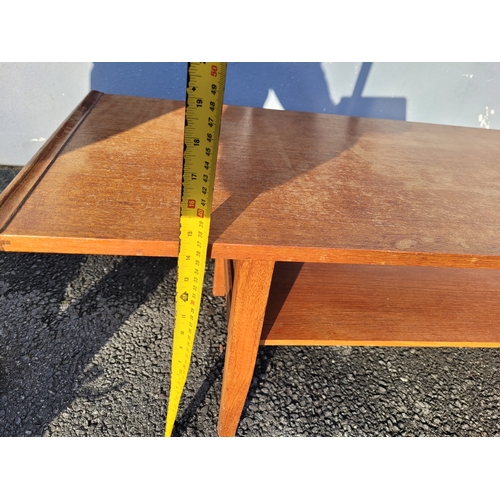 651 - Mid Century Teak coffee table